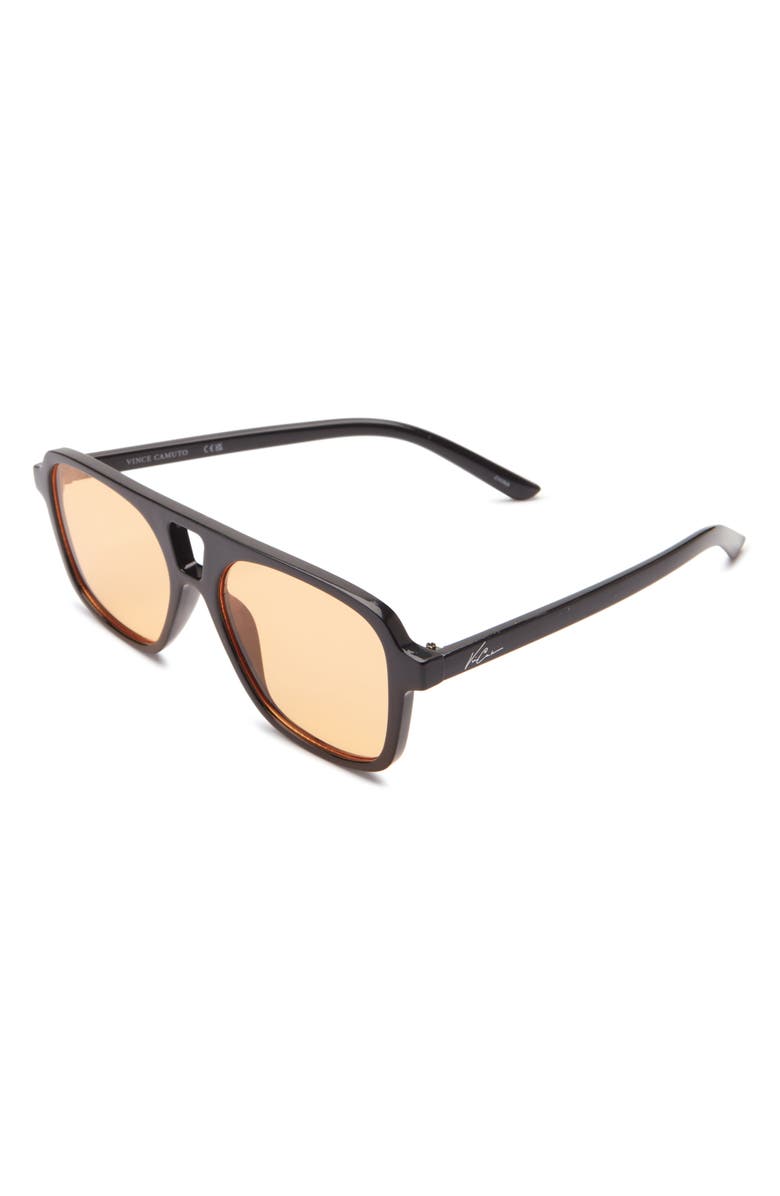 Vince Camuto Navigator Sunglasses, Alternate, color, Black