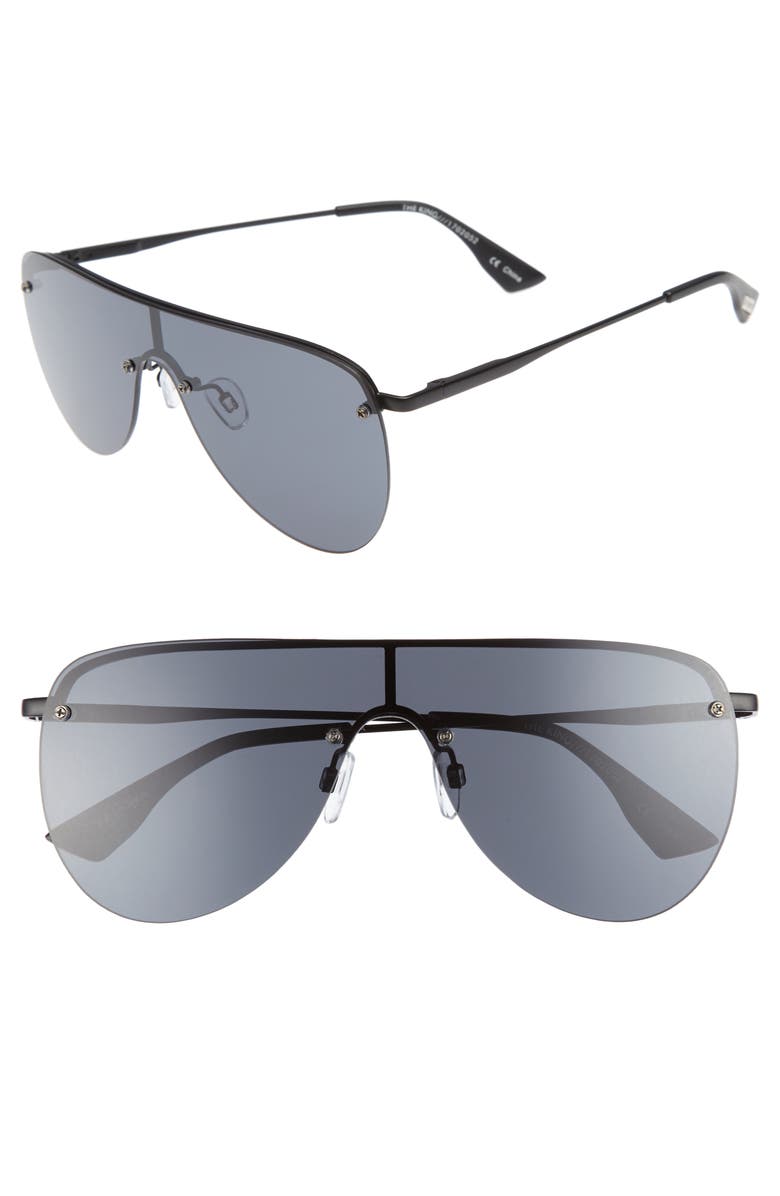 Le Specs The King 58mm Shield Sunglasses, Main, color,