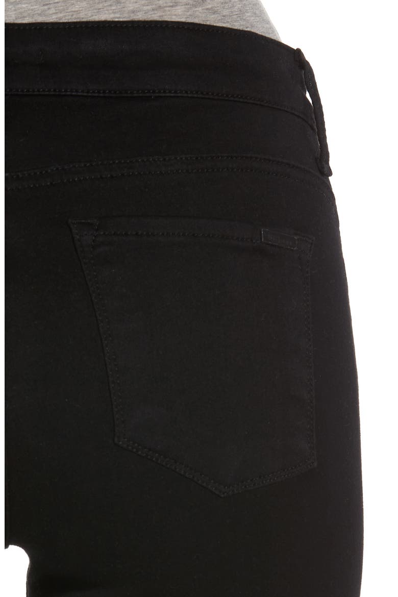 Emma Ankle Skinny Jeans, Alternate, color, BLACK