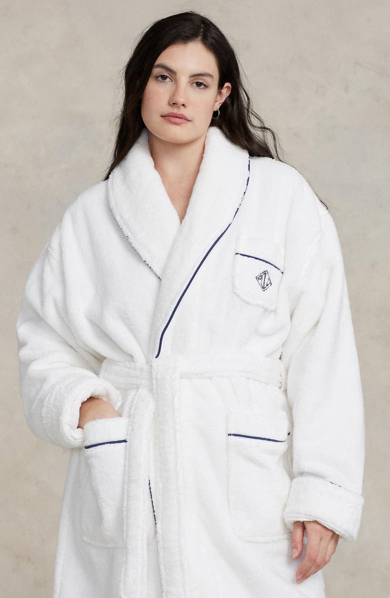 Polo Ralph Lauren Cotton Bath Robe, Alternate, color, 