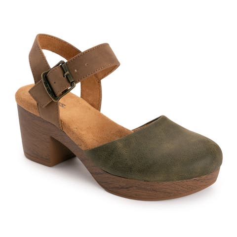 Merritt Quarter Strap Clog