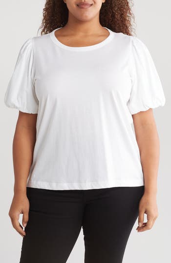 Bubble Sleeve T-Shirt
