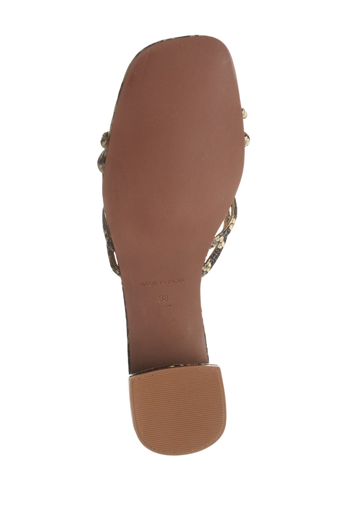 Free People Petra Embossed Block Heel Sandal, Alternate, color, 