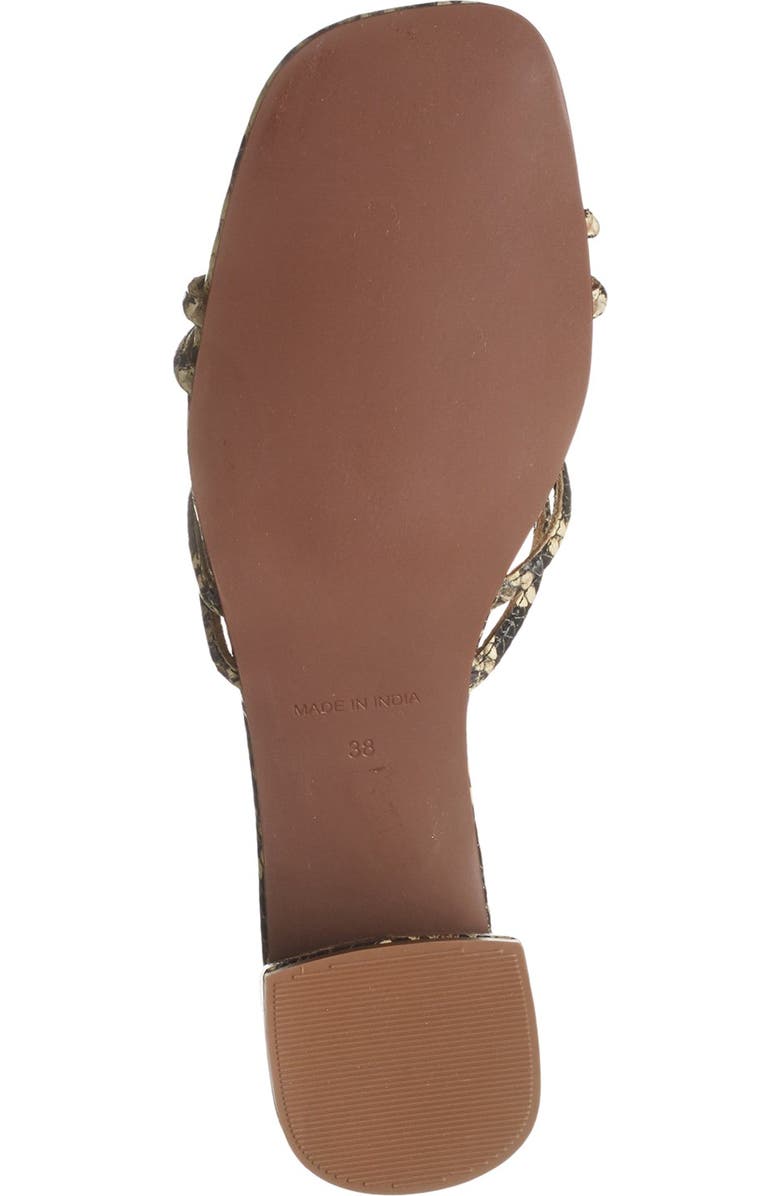 Free People Petra Embossed Block Heel Sandal, Alternate, color,