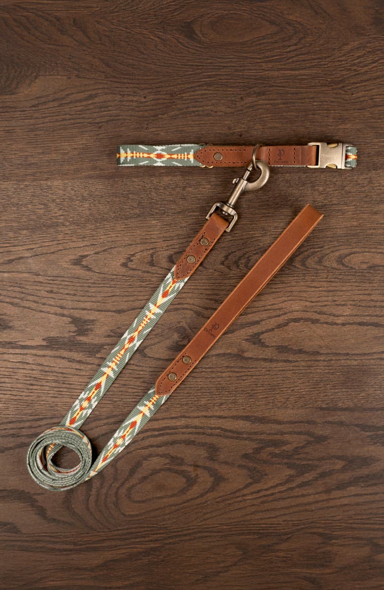 Pendleton Heritage Dog Collar, Alternate, color, Bridge Creek