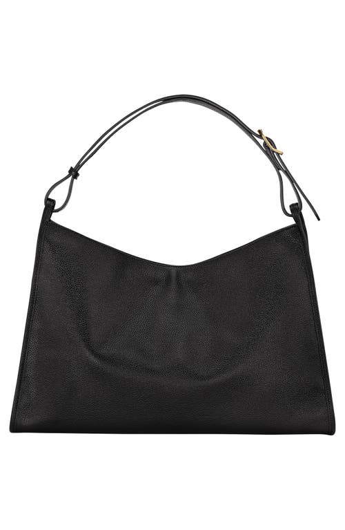 LONGCHAMP LONGCHAMP LE FOULONNÉ OVERSIZE LEATHER HOBO