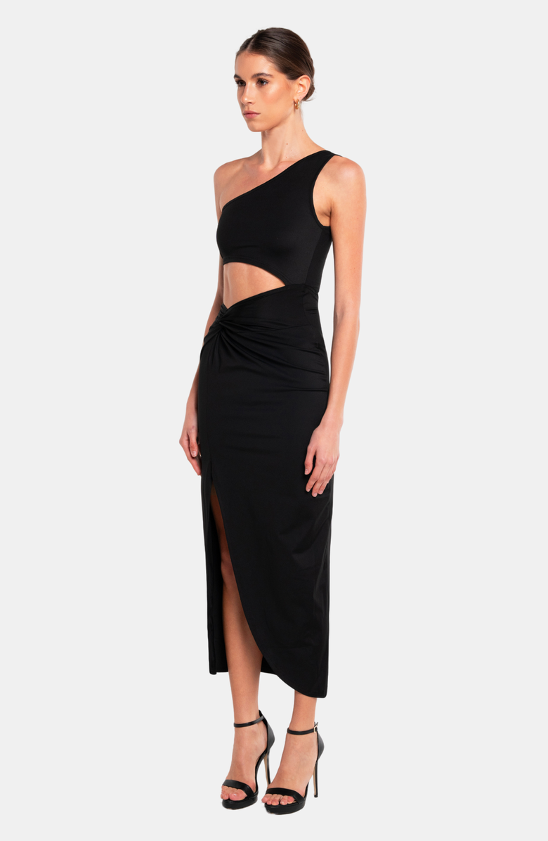 OW Collection ISABELLA Dress, Alternate, color, Black