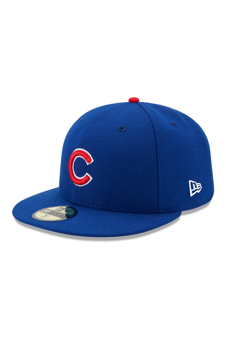 Youth New Era Royal Chicago Cubs Authentic Collection On-Field Game 59FIFTY Fitted Hat, Alternate, color, ROYAL