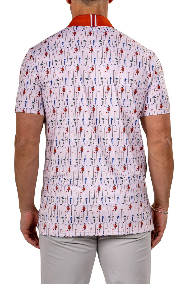 Maceoo Martyr0012 Print Golf Polo, Alternate, color, 