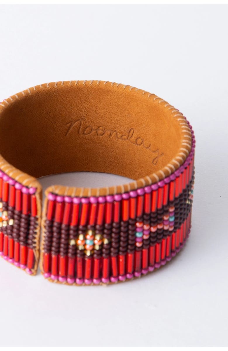 Noonday Collection Cereza Cuff, Alternate, color, Red