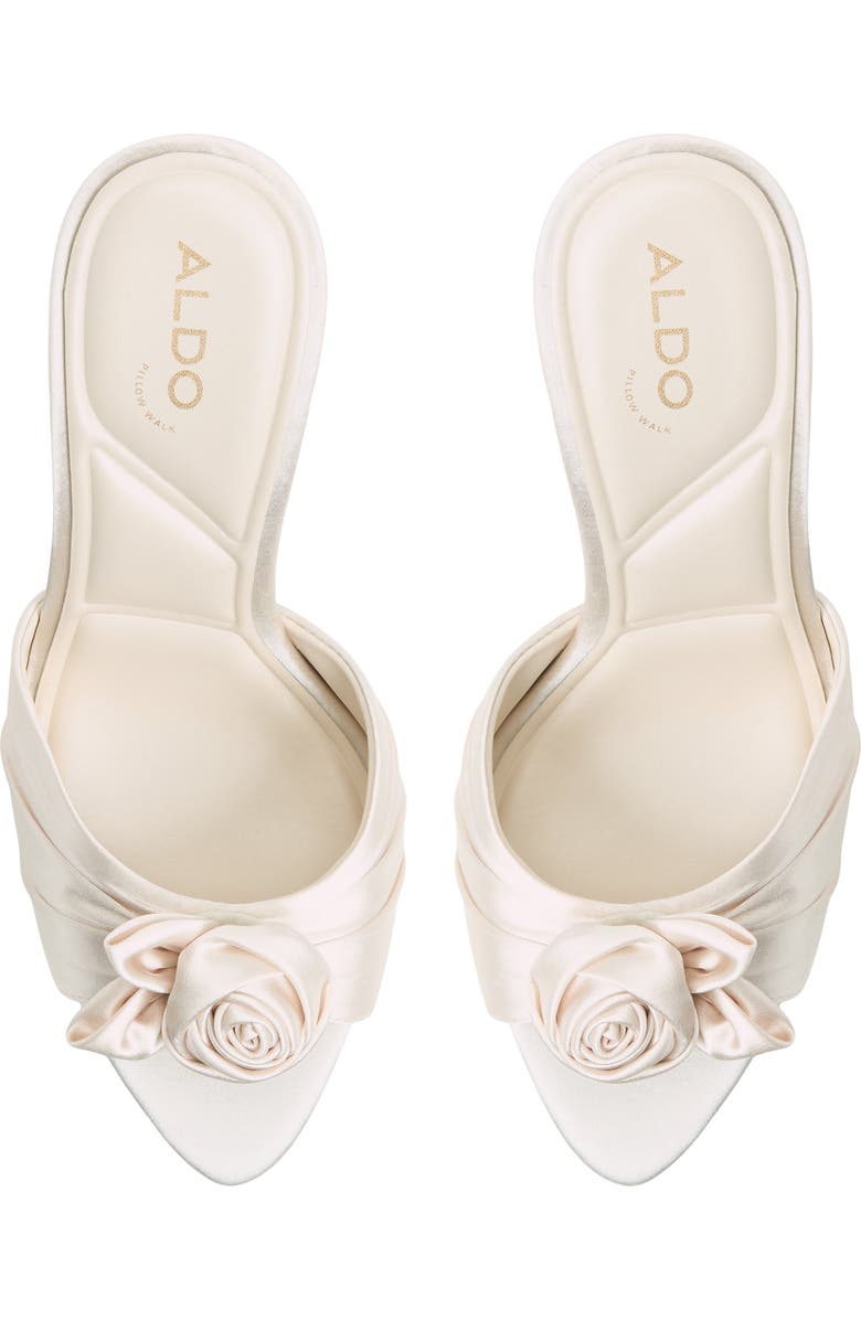 ALDO Rosalina Slide Sandal, Alternate, color, Other White