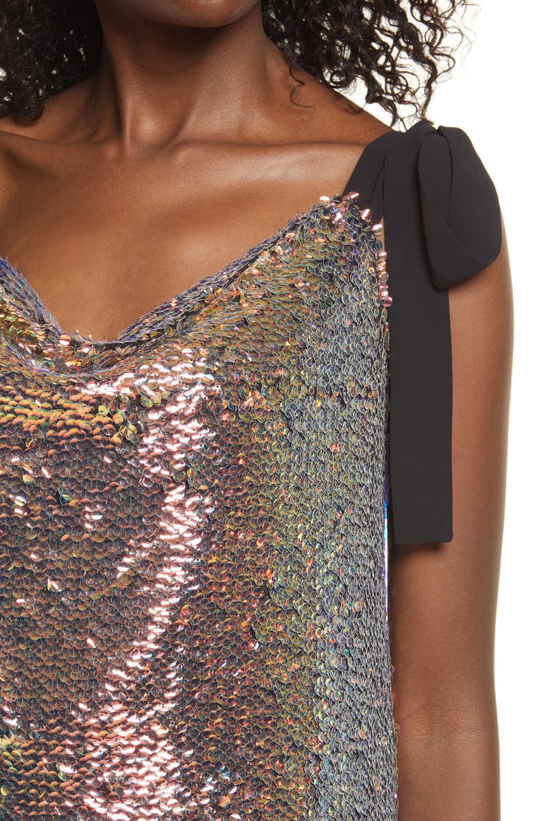 Endless Rose Orora Sequin Top, Alternate, color, 