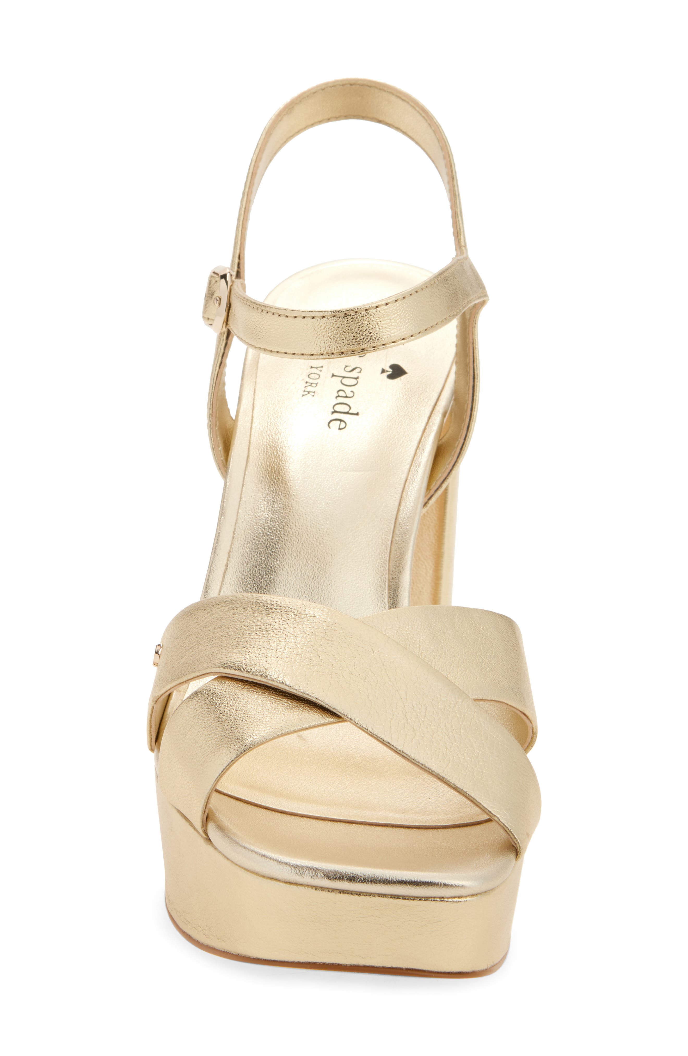 delia platform sandal, Alternate, color, GOLD METALLIC