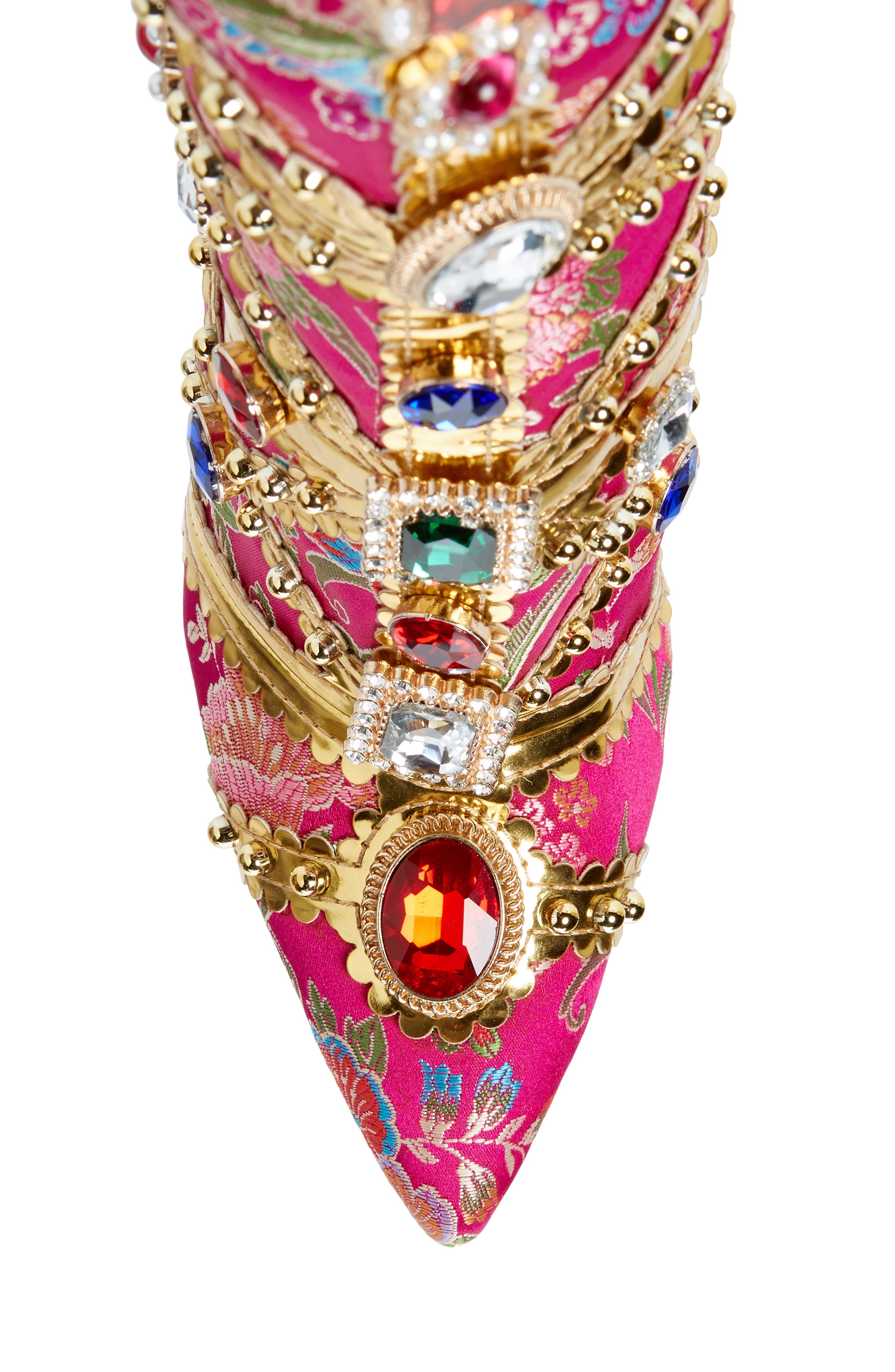 AZALEA WANG Berkley Knee High Boot, Alternate, color, Pink