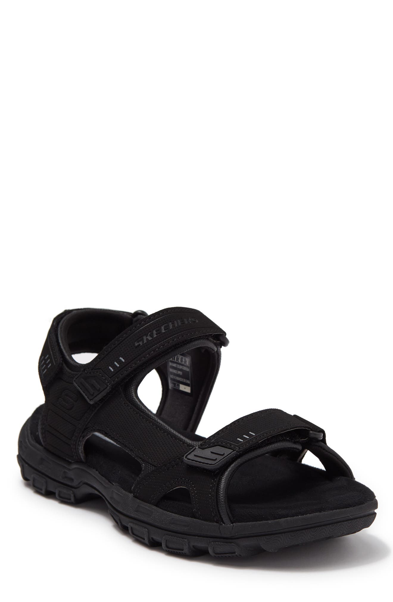 SKECHERS Gander-Louden Sandal, Main, color, Blk