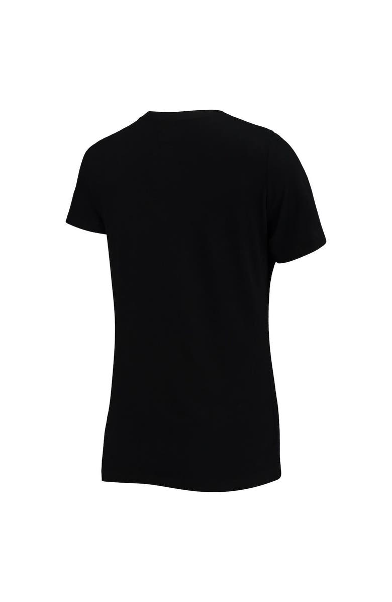 New Era Women's New Era Black Washington Commanders V-Neck T-Shirt, Alternate, color, Black