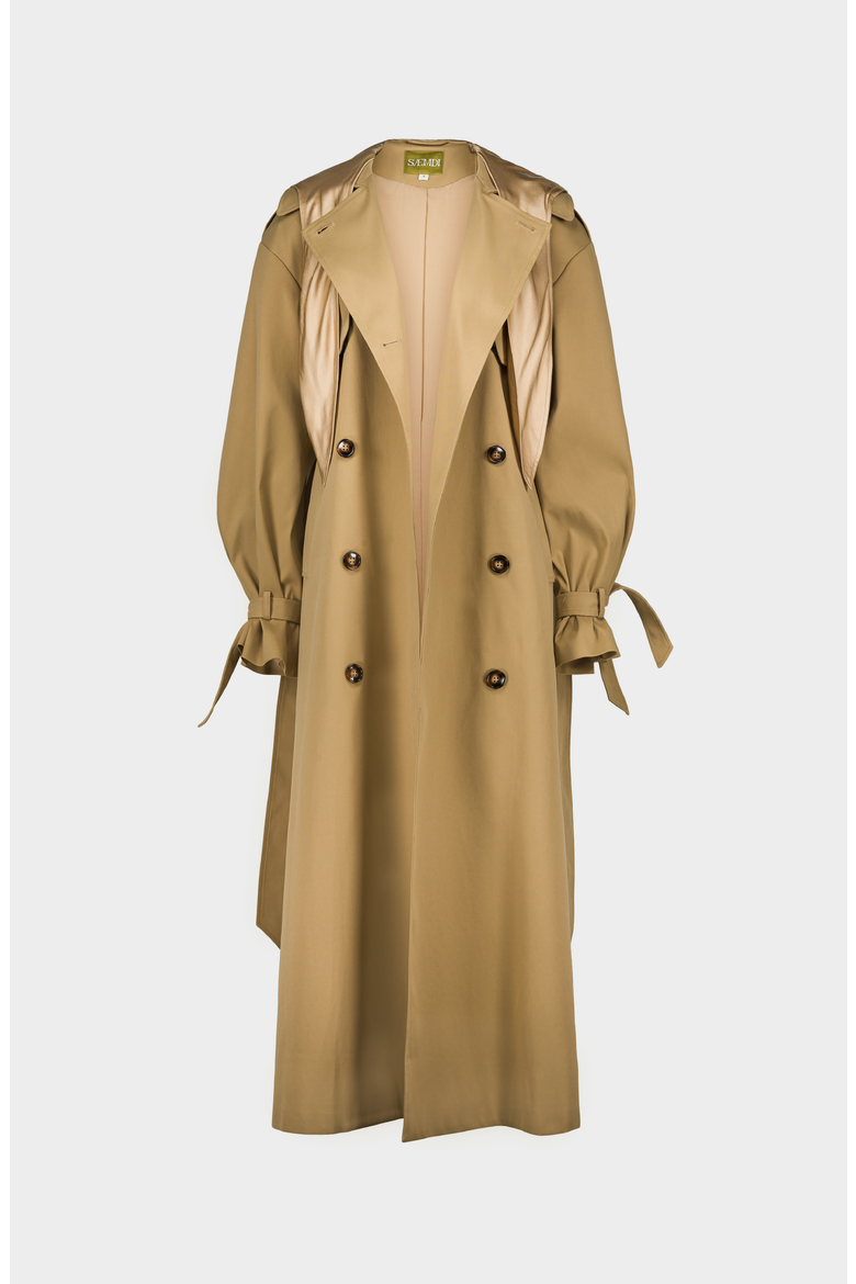 Aurora Trench Coat, Main, color, Camel