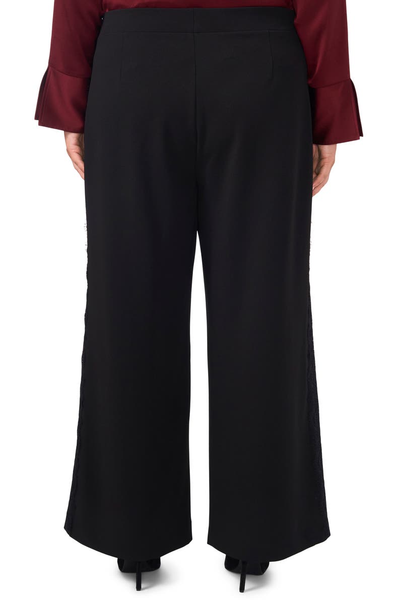 Vince Camuto Lace Stripe Wide Leg Pants, Alternate, color, 