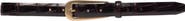 BLACK SUEDE STUDIO ORLY BELT