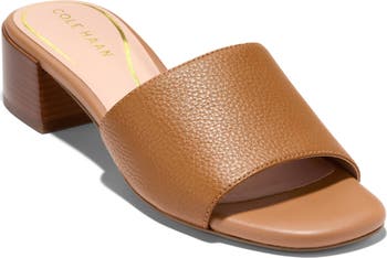 Cole Haan Calli Single Band Block Heel Slide Sandal (Women 