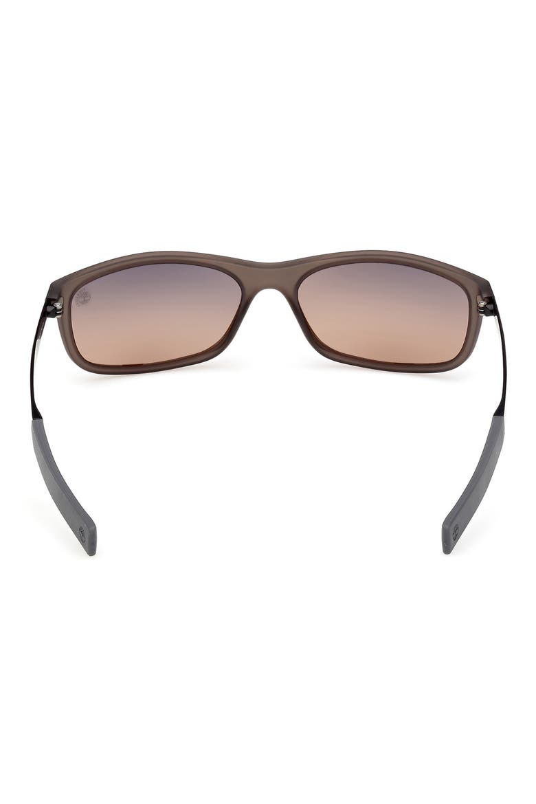 60mm Sunglasses, Alternate, color, GREY/ OTHER / SMOKE POLARIZED