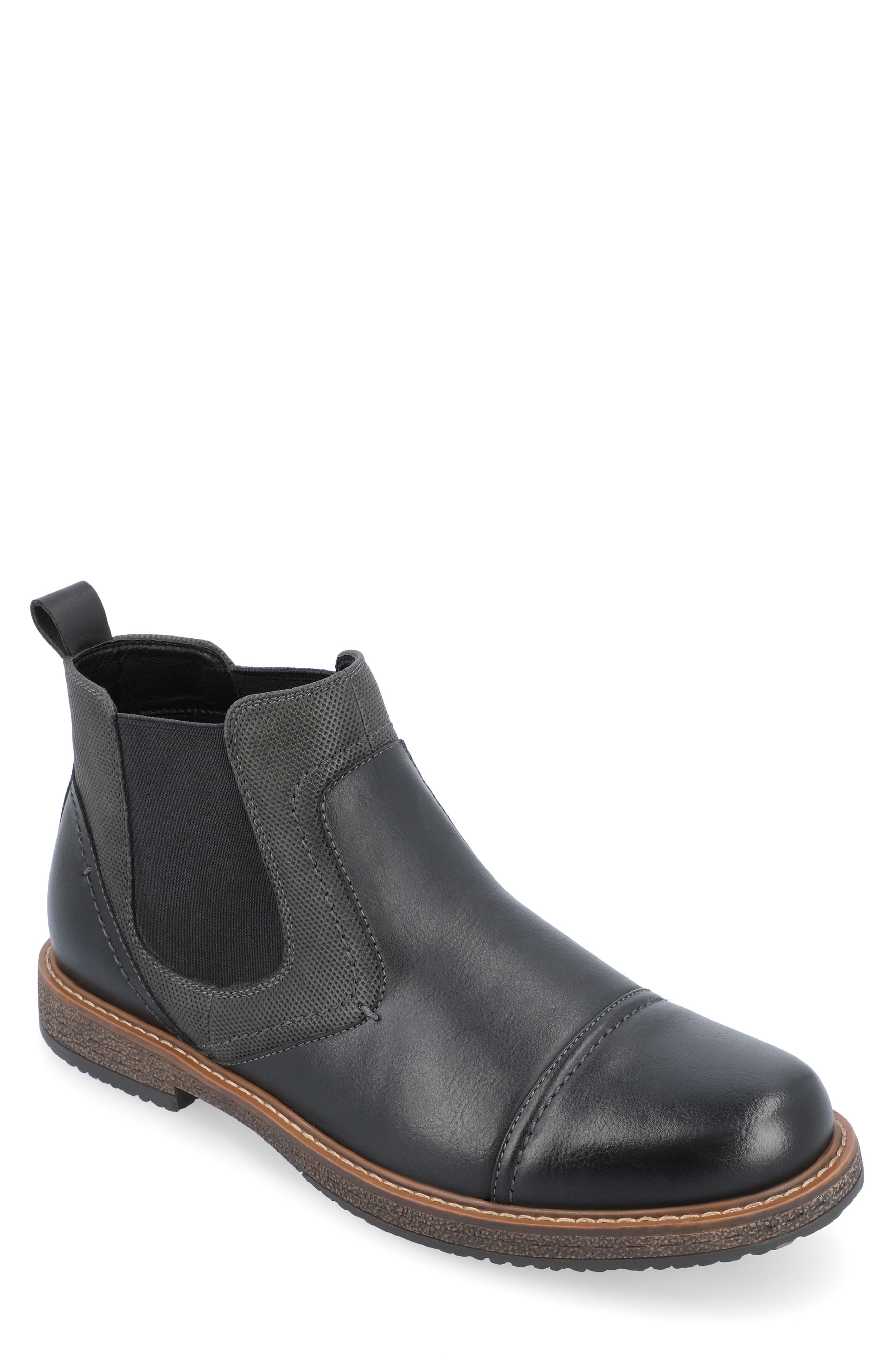 VANCE CO Lancaster Chelsea Boot - Wide Width Available, Main, color, 