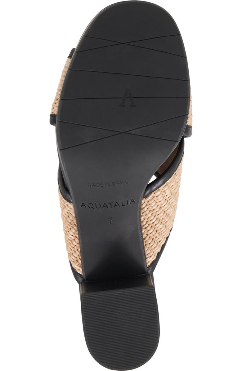 Aquatalia Madyson Water Repellent Platform Slide Sandal, Alternate, color,