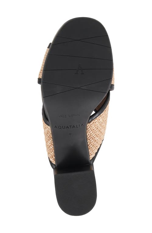 Aquatalia Madyson Water Repellent Platform Slide Sandal