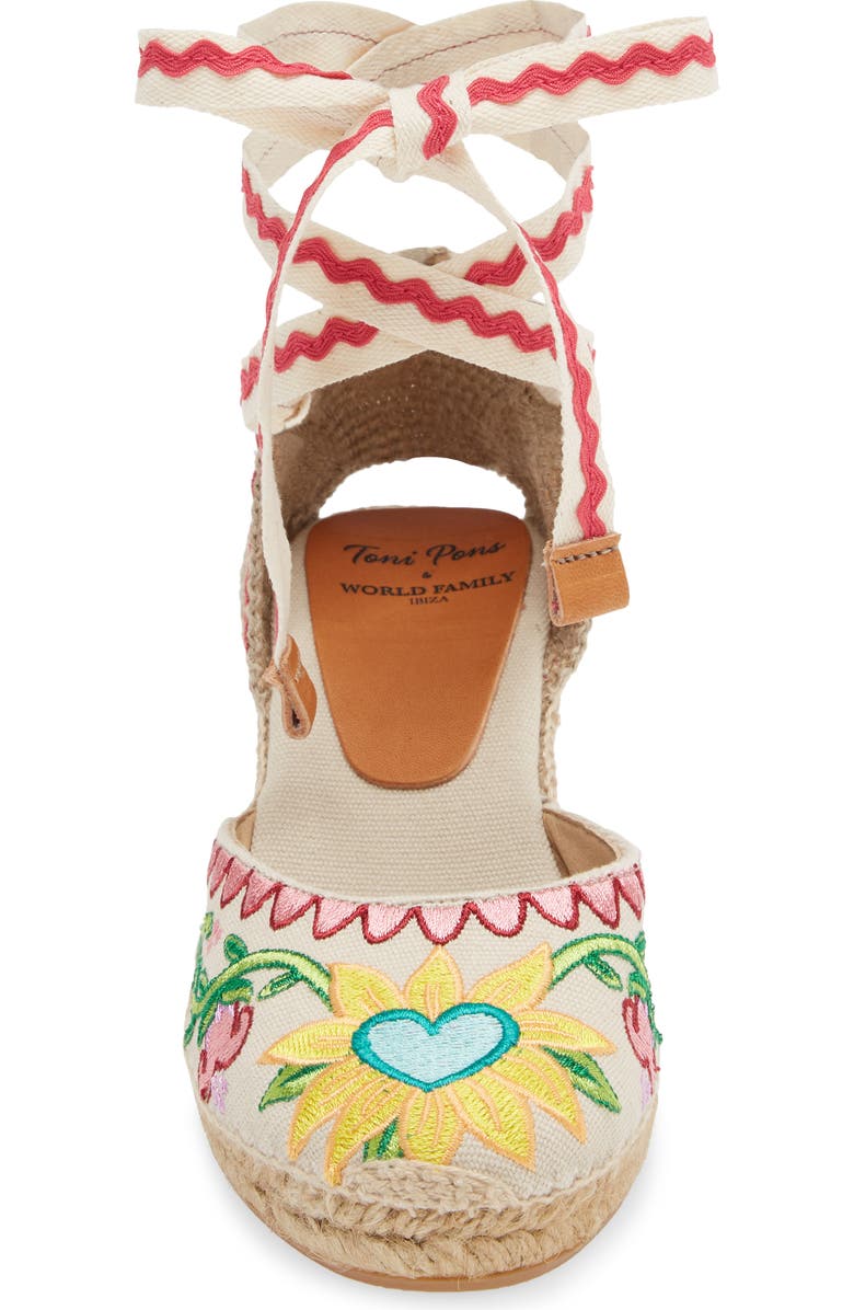Toni Pons Lace-Up Espadrille, Alternate, color,