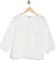 Nanette Lepore 3D Floral Top