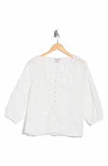 Nanette Lepore 3D Floral Top