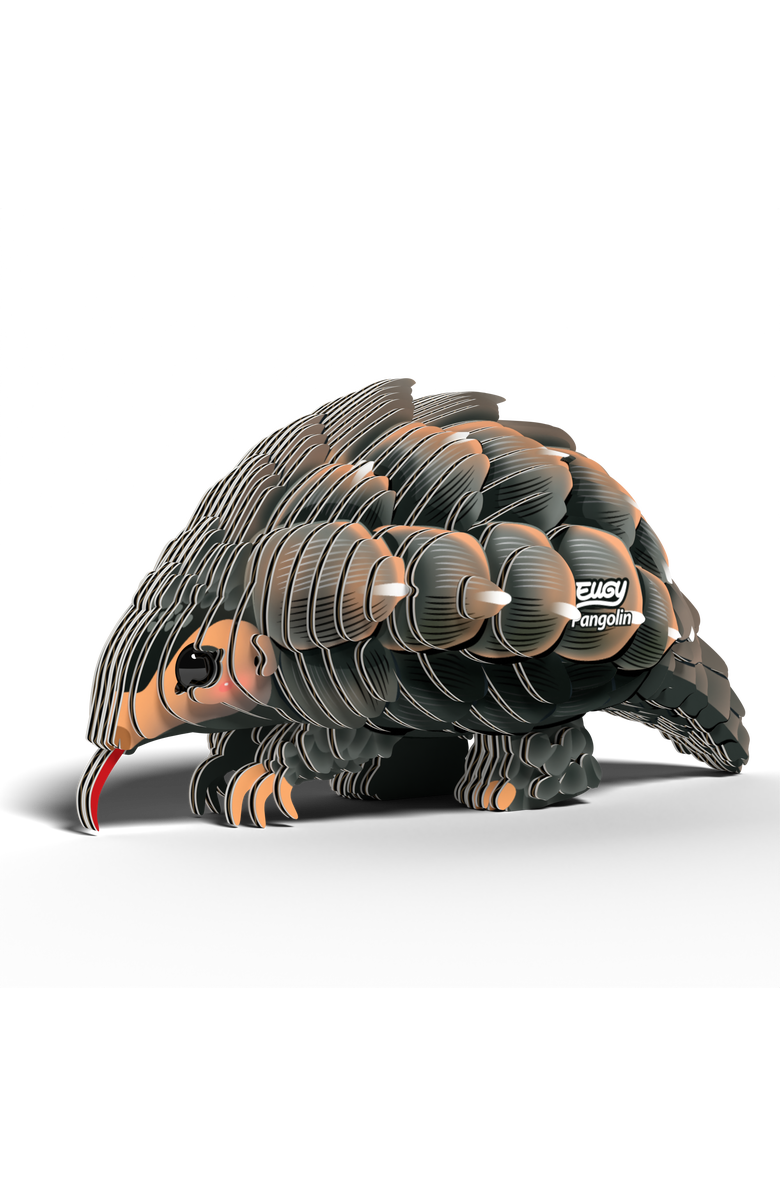 Eugy Puzzles Pangolin 3D Puzzle, Alternate, color, NO COLOR