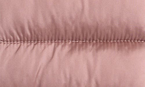 Save The Duck Kids' Evie Channel Quilted Puffer Jacket In Pink