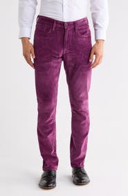 Robert Graham Celestial Velvet Straight Leg Jeans