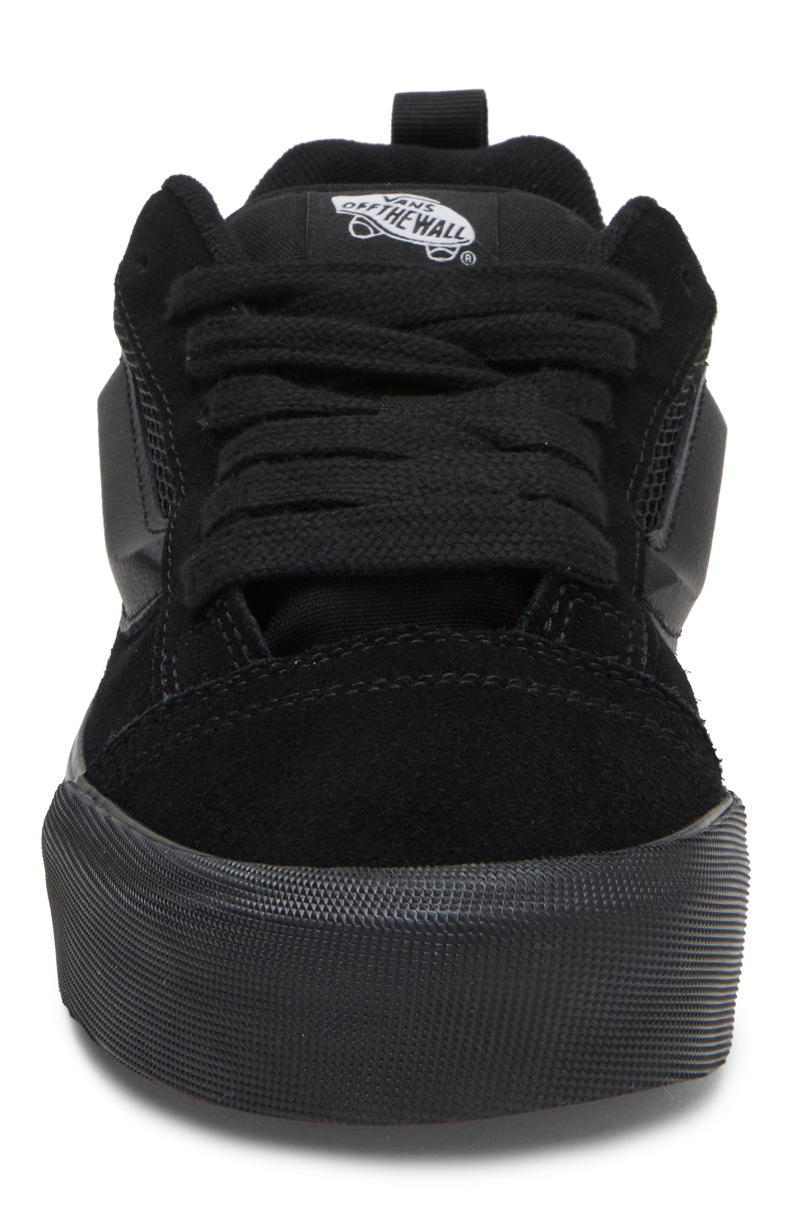 Knu Skool Sneaker, Alternate, color, BLACK/ BLACK