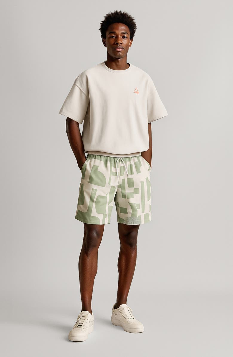 D.RT Short Sleeve Sweatshirt, Alternate, color, White