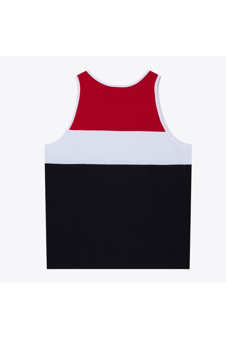 Men's Mitchell & Ness  Black/Scarlet San Francisco 49ers Head Coach Tank Top, Alternate, color, Black