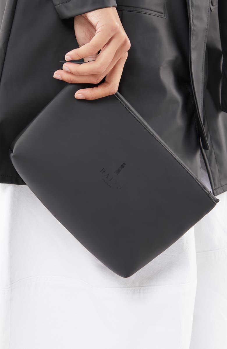 Rains Waterproof Cosmetics Bag, Alternate, color, 