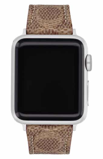 COACH Coated Canvas Apple Watch® Watchband