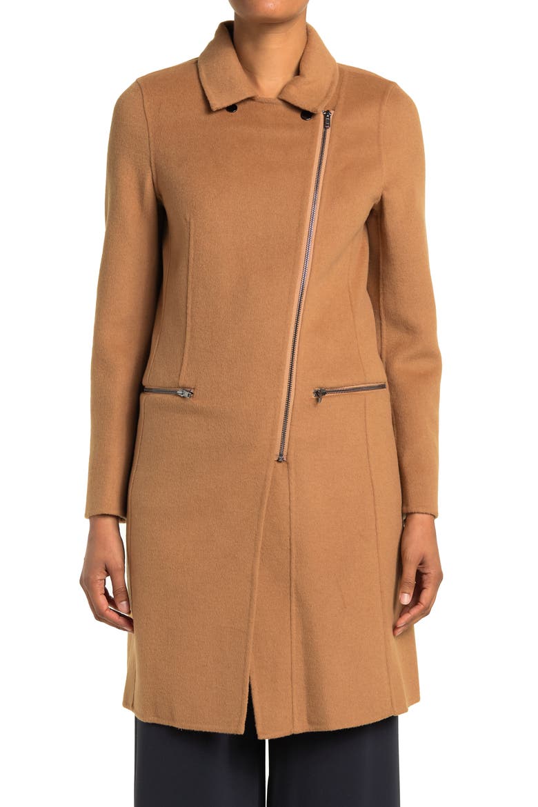 BELLE AND BLOOM Last Chance Wool Blend Coat, Alternate, color, CAMEL