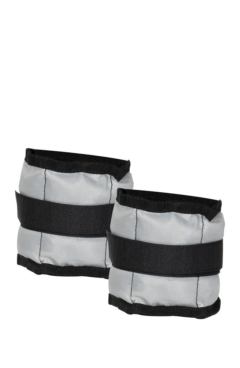 MIND READER 1lb Adjustable Ankle & Wrist Weights, Alternate, color,