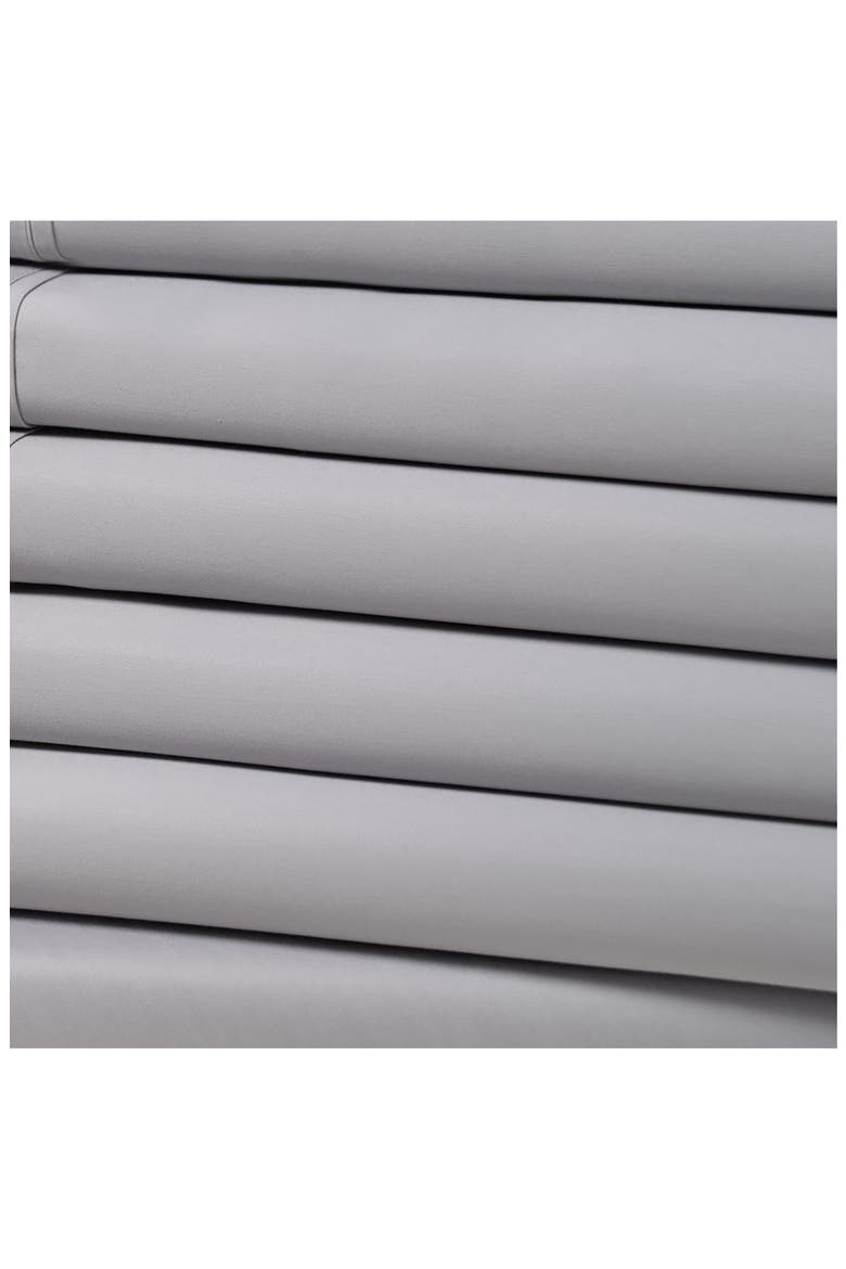 1500 Thread Count 6-Piece Sheet Set, Alternate, color, SILVER