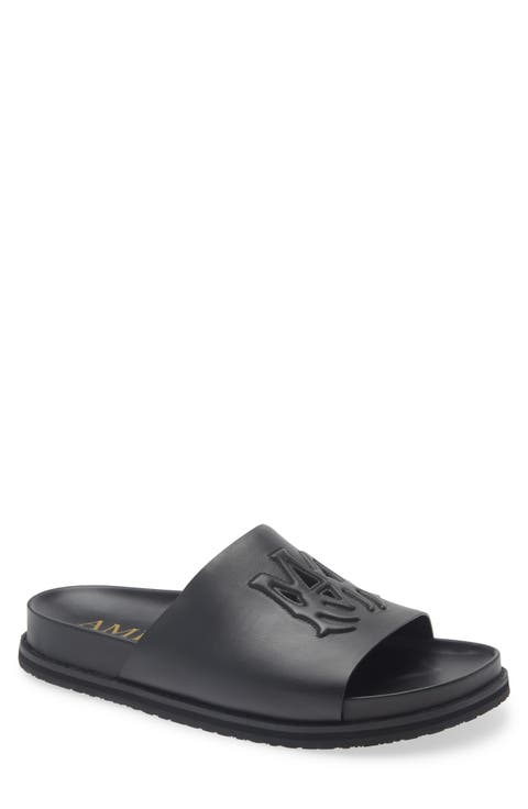 MA Leather Slide Sandal