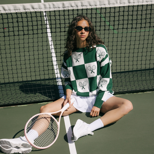 Ellsworth + Ivey Riley Sweater In Green