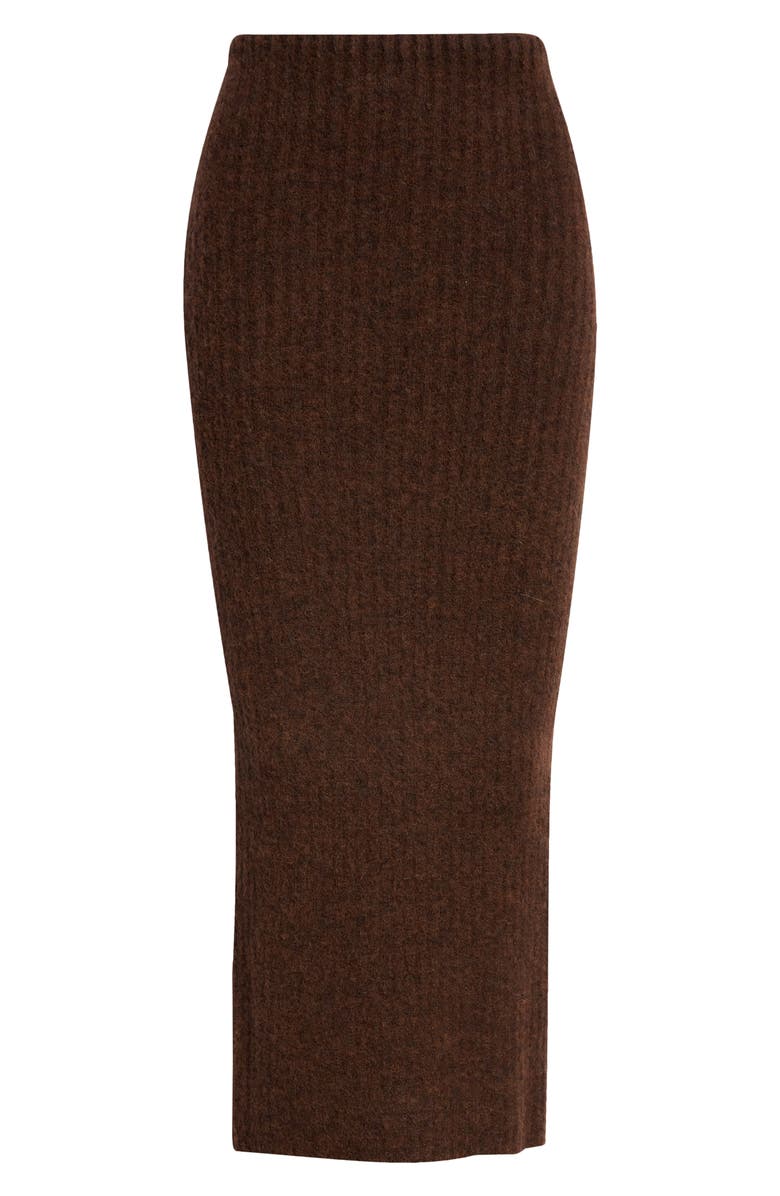 Paloma Wool Siracuza Alpaca & Wool Blend Rib Sweater Skirt, Alternate, color, 