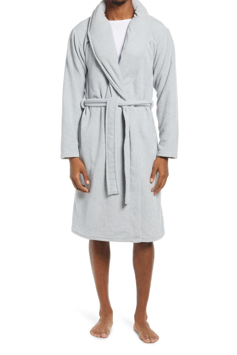 Weighted Robe (Nordstrom Exclusive), Alternate, color, GREY