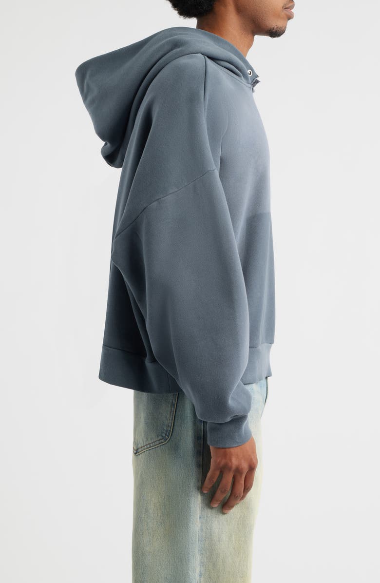 Elwood Oversize Cut Throat Hoodie, Alternate, color, Slate