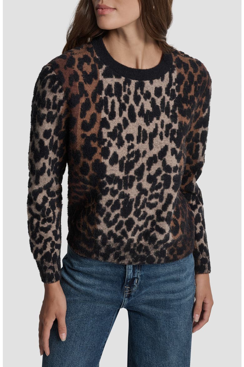 Crewneck Sweater, Main, color, BRNT SGR C