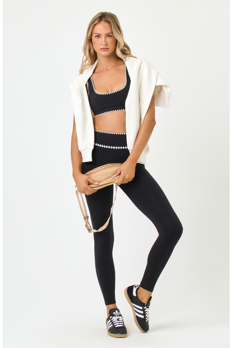 Heartbreaker High Waist Performance Leggings, Alternate, color, BLACK