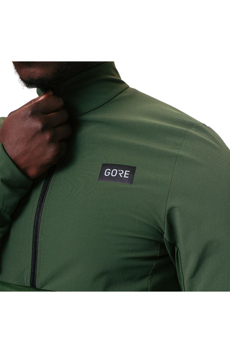 GOREWEAR Trailkpr Hybrid 1/2-Zip Jacket - Men's, Alternate, color, Utility Green